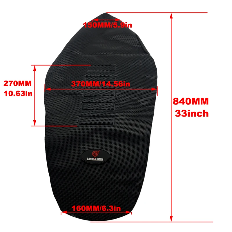 Funda Universal para asiento de moto de cross, impermeable, antideslizante, para Yamaha, Honda, Kawasaki, Suzuki, Husqvarna, Beta, Sherco, KTM