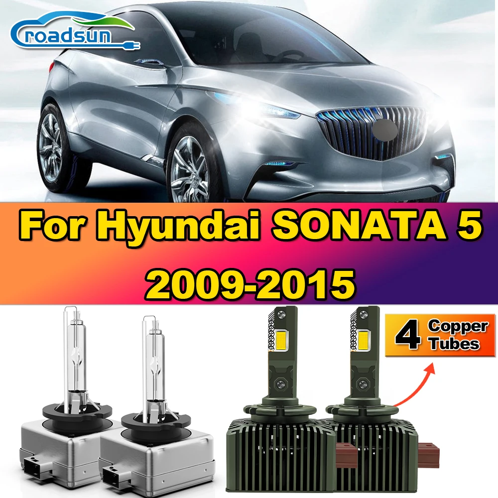 

Светодиодные автомобильные фары Canbus 30000LM Plug&Play HID ксеноновые фары 6000K 12V для Hyundai SONATA 5 2009 2010 2011 2012 2013 2014 2015