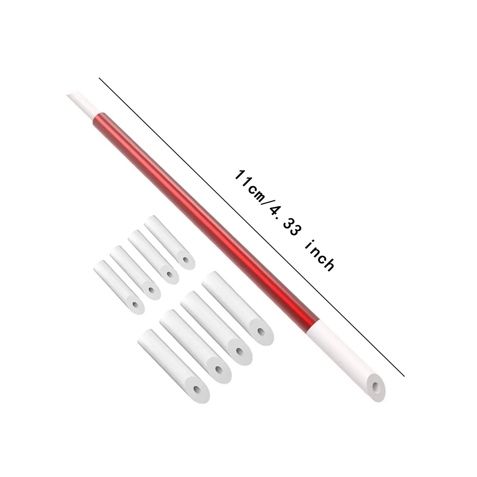 Seamless Wipe Stick Set Model Coloring Tool with Traceless Pen for Painting Texture and Design on Stone and Labels