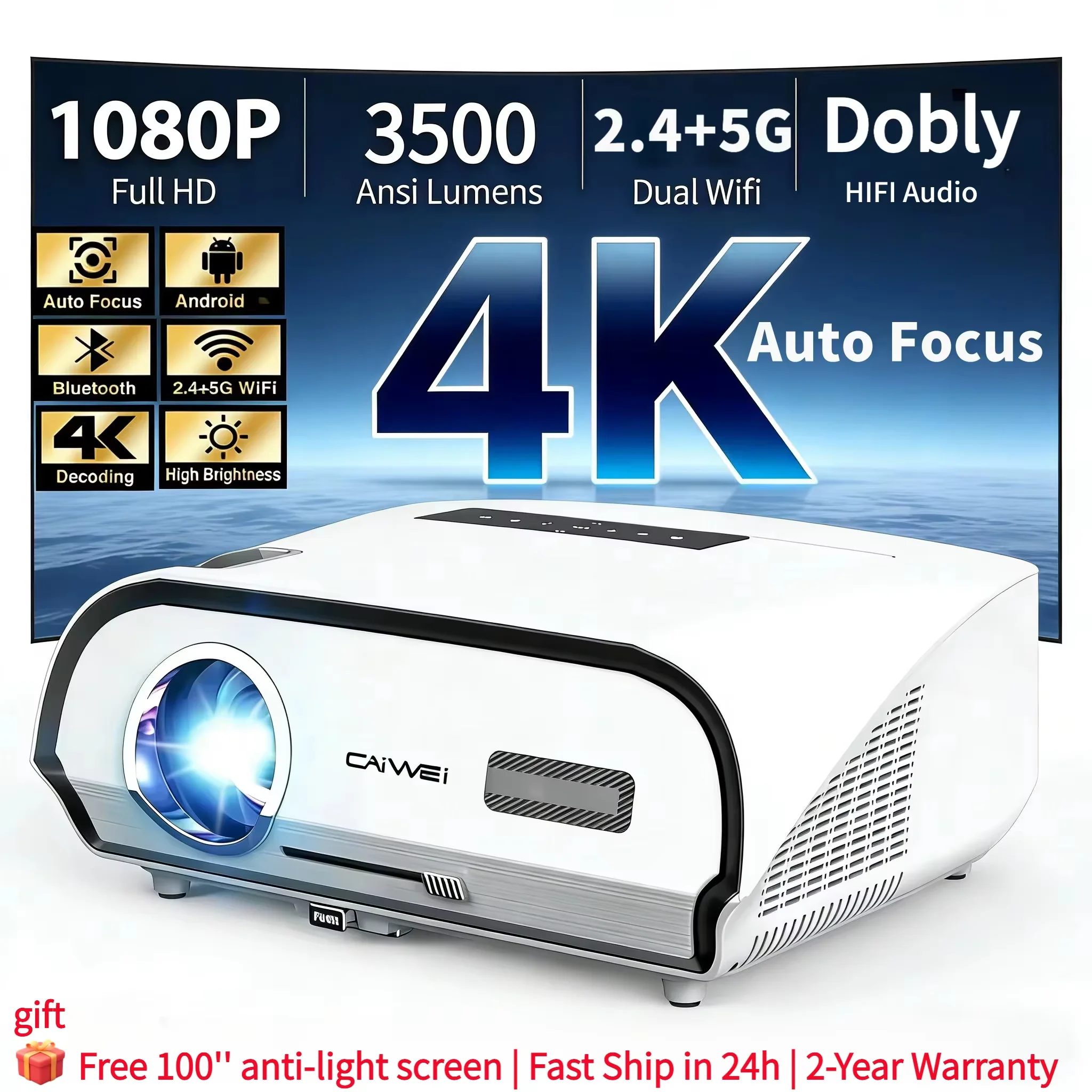 Full Hd 4K Projecto…