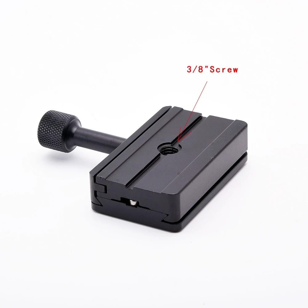 K80 Universal Arca SWISS Clamp & QR Quick Release Plate Support Mount Base for Slide Camera DSLR Monpod Tripod Ball Head