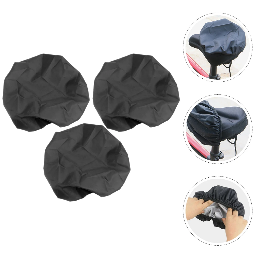

2pcs Waterproof Bike Seat Covers Bicycle Saddle Rain Cover Outdoor Protective Nylon Seat Protector For Mountain Road Folding