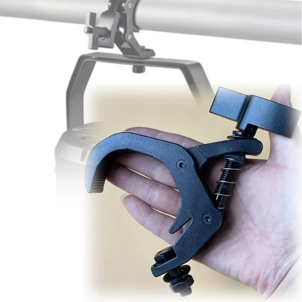 

Stage Light Clamp Heavy Duty Clamps Mount 40-60mm Truss Tube Aluminium Alloy Clamp LED Moving Head Hooks Bracket LED Par Light