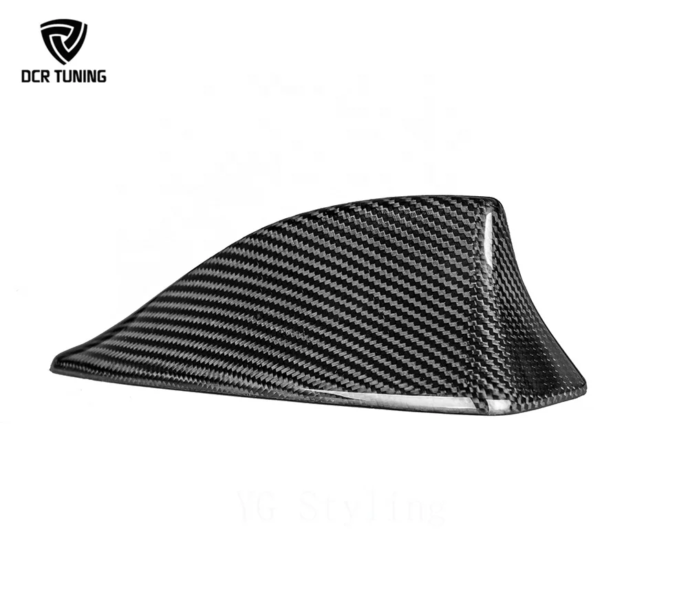 

Dry Carbon Fiber Shark Fin Antenna Trim Cover for BMW F10 F18 M5 2011-