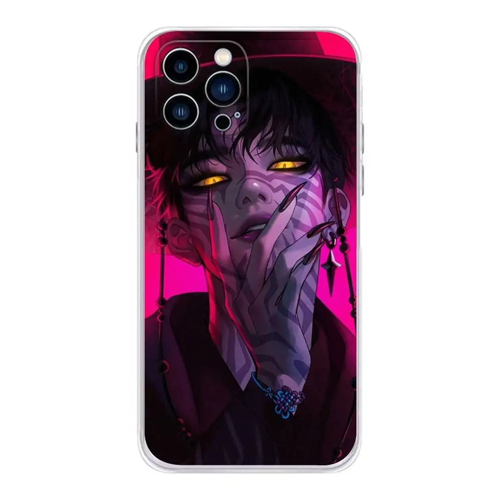 KPop D-Demon H-Hunters Phone Case For iPhone 16 15 14 13 12 11 Pro Max Mini X XS SE 7 8 Plus 16E Shockproof Non-Slip Soft Cover - náhled 3