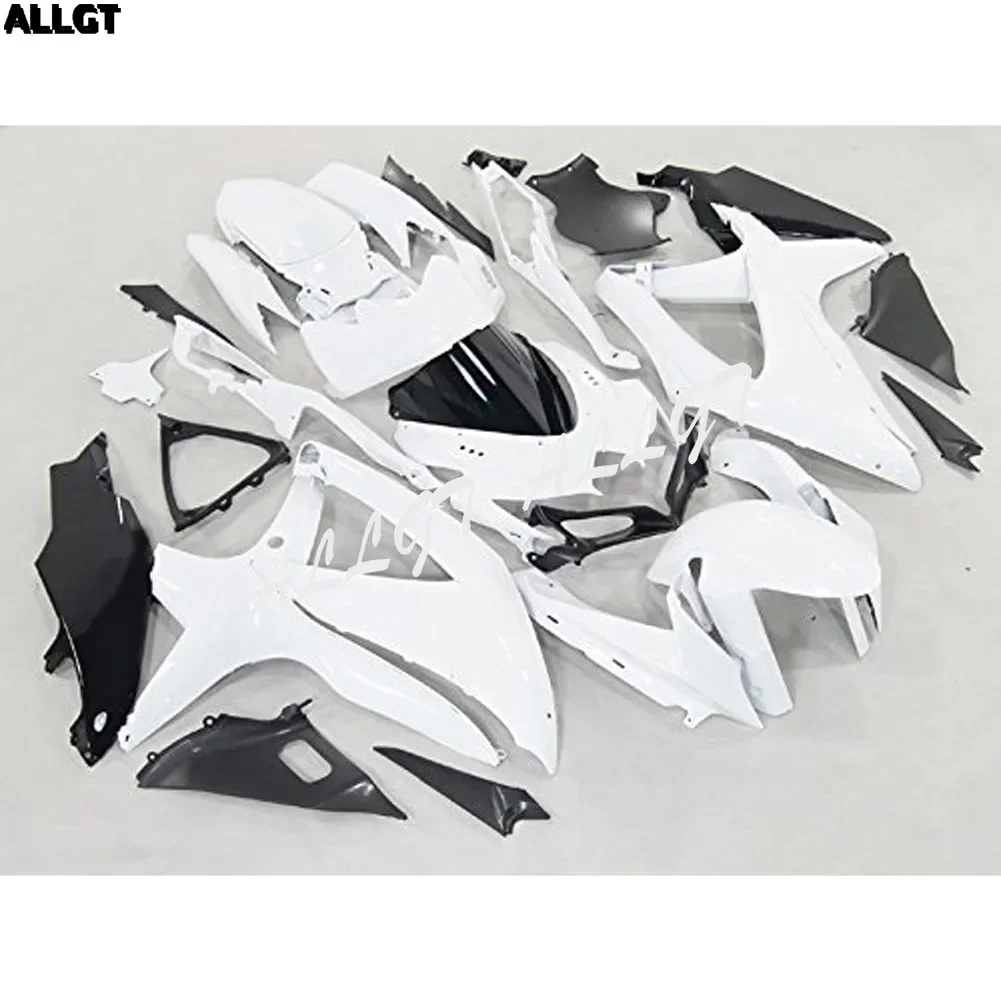 

Комплекты пластиковых обтекателей для мотоциклов Suzuki GSXR600 GSXR750 K8 (2008-2010), бело-черные, из АБС-пластика, полностью литые под давлением