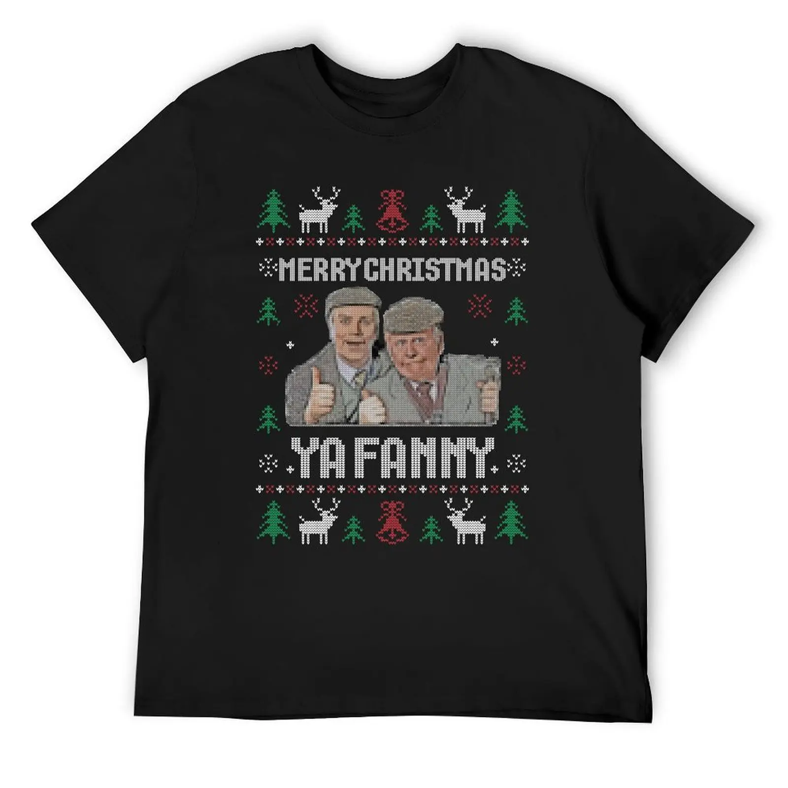 

Still Game Jack And Victor Merry Christmas Ya Wee Fanny Funny Scottish Christmas T-Shirt anime black t-shirts for men