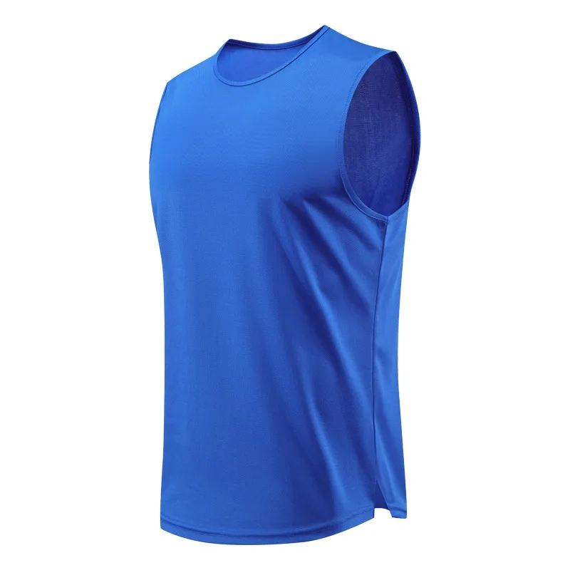 Gym Tank Top Men Mesh Breathable Quick Dry Bodybuilding Sleeveless T Shirt Fitness Singlets Basketball Sports Muscle Vest