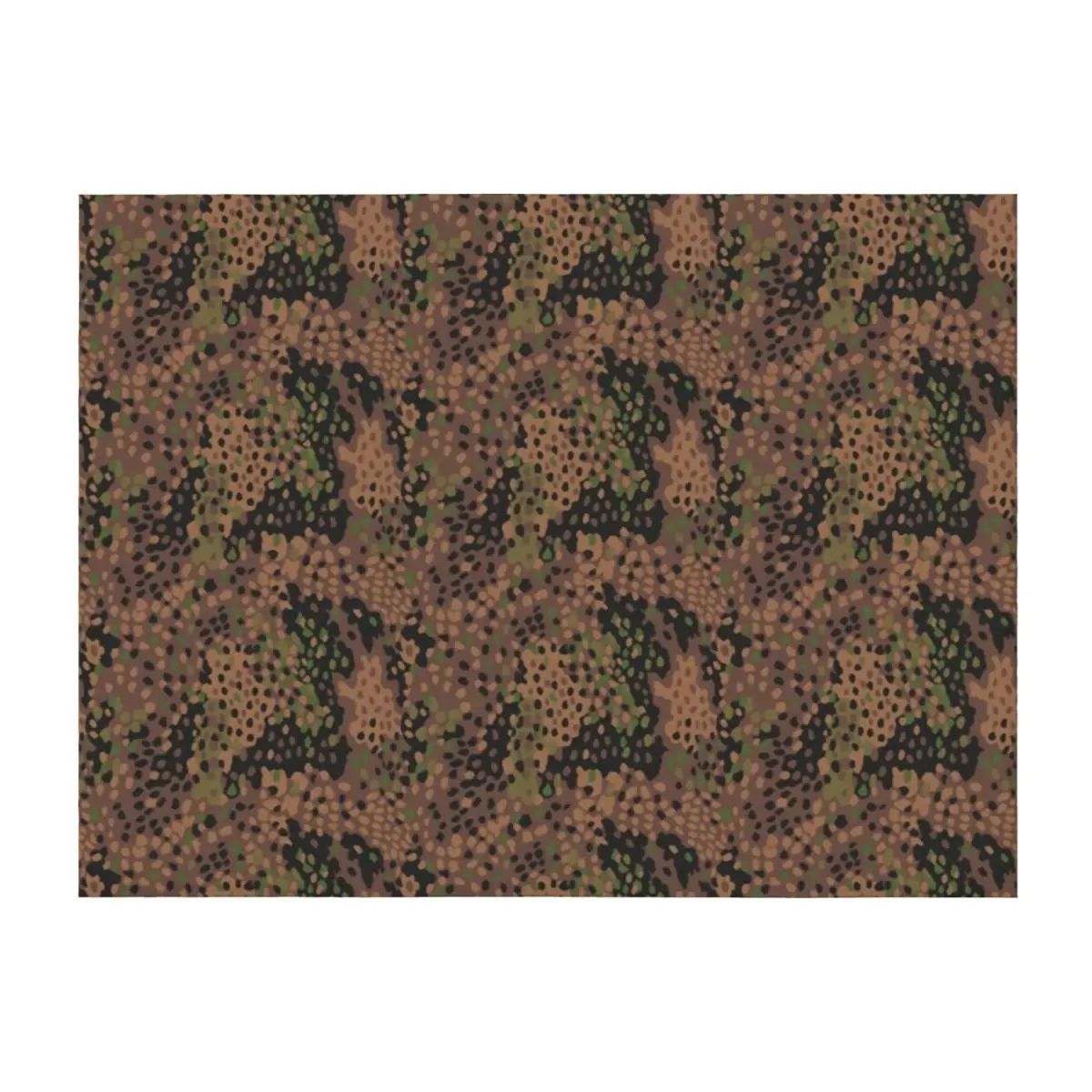 

M44 Pea Dot Camo Throw Blanket Hairys Sofa Quilt Plaid Cute Blankets