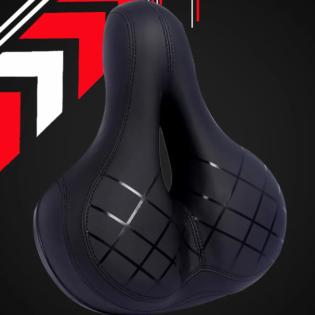 

Comfortable Hollow-Out Bike Saddle with Shockproof Design for Outdoor Riding Suitable for Most Bicycles Hollow-Out Bike Saddle