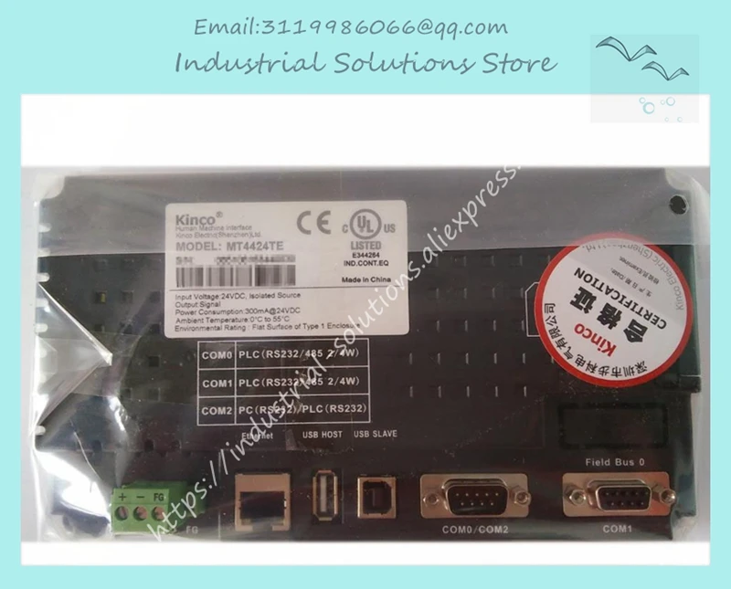 MT4424TE Новый 7-дюймовый сенсорный экран HMI 800*480 TFT LCD USB SD Ethernet