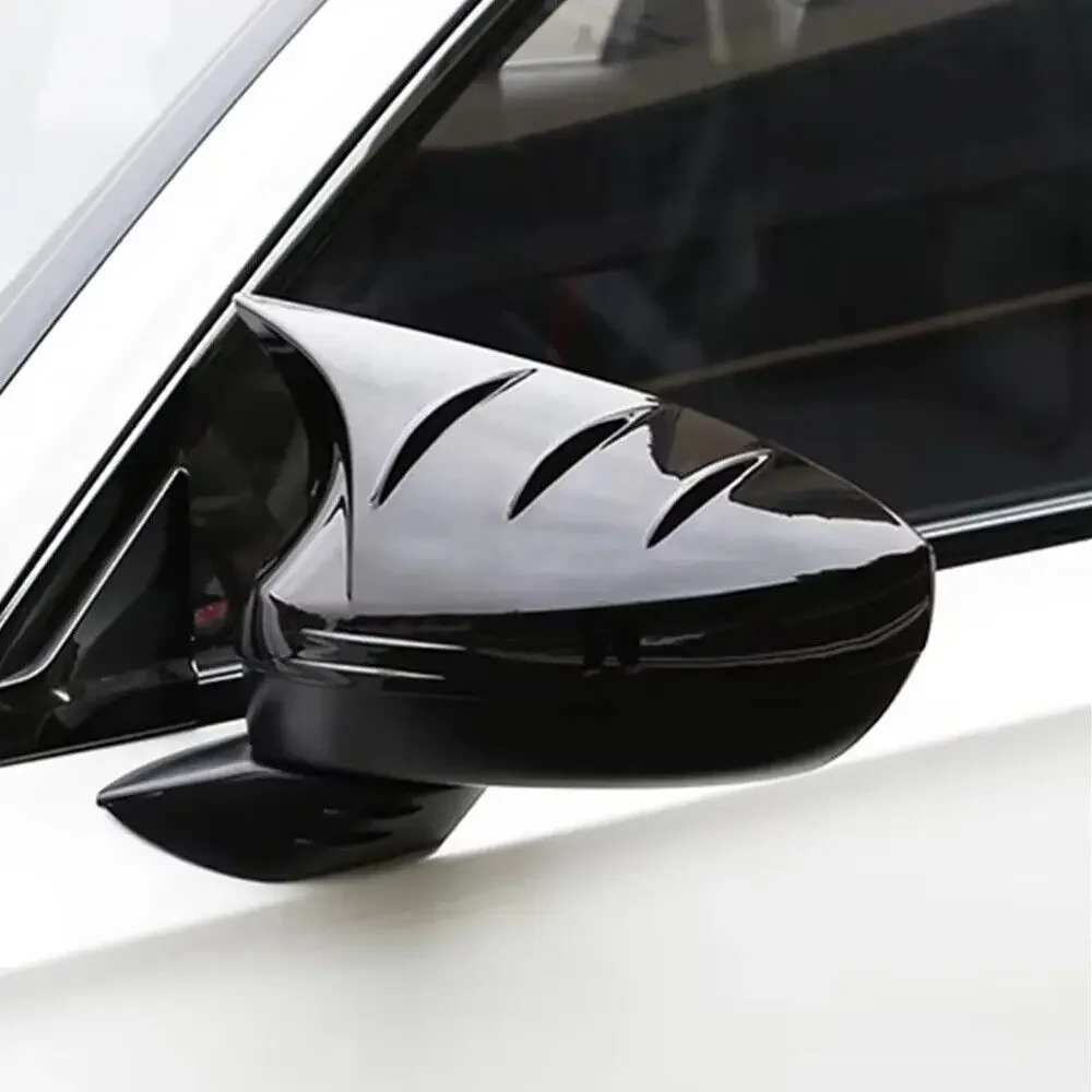 For Honda Civic 11th 2022 2023 2024 ABS Car Rearview Side Mirror Cover Wing Cap Exterior Door Housing Shell Sticker Trim