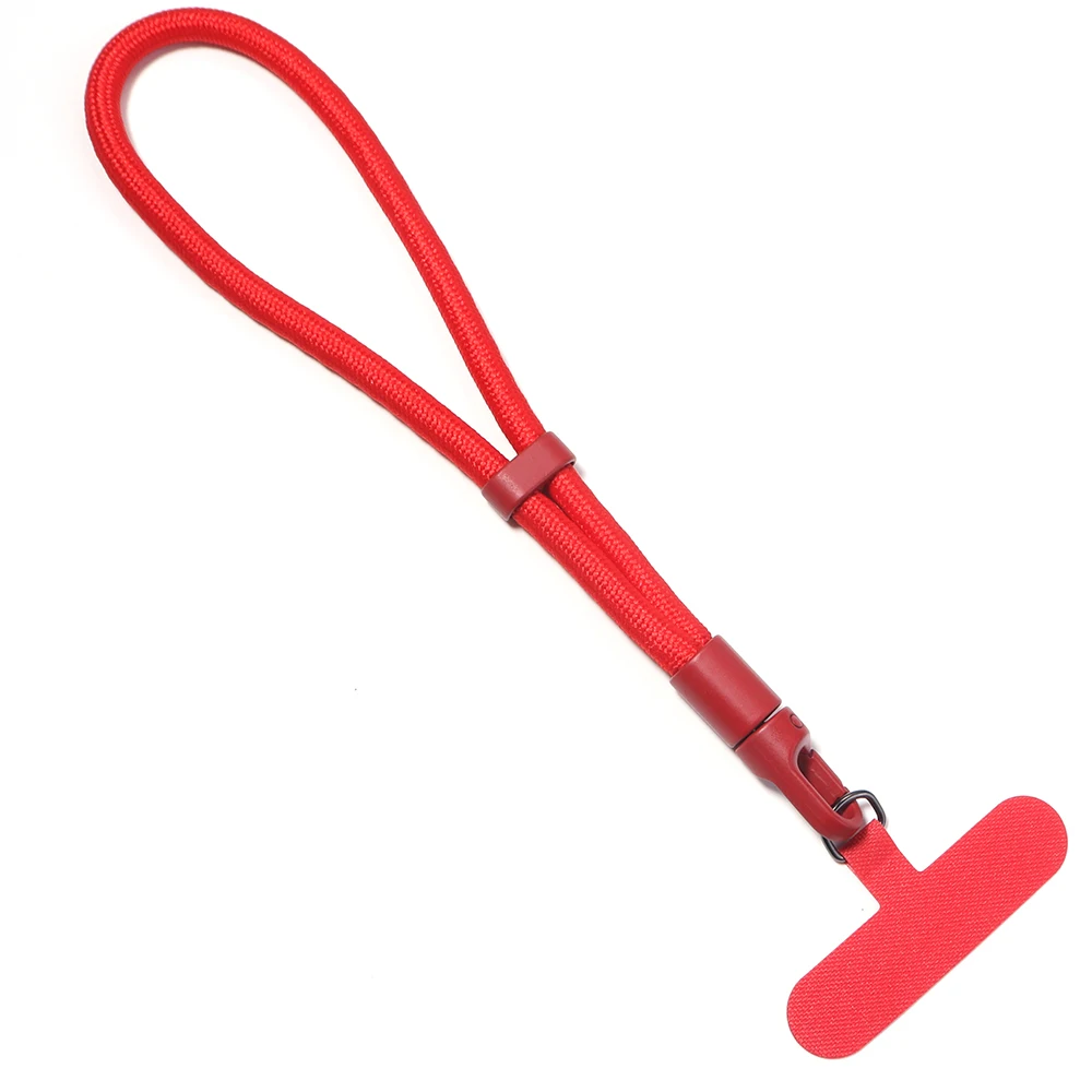 1Pc Colored Short Wrist Strap Universal Adjustable Lanyard