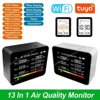 Professional 13in1 WIFI Air Quality Tester CO2 TVOC HCHO PM2.5 PM1.0 PM10 Temperature Humidity Air Quality Monitor For Indoor