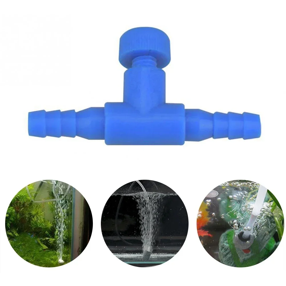 10Pcs/lot Aquarium Air Control Valve 2 3 Ways Aquarium Fish Tank Air Pump Connector Control Valve Air Pipe Tube For Aquarium