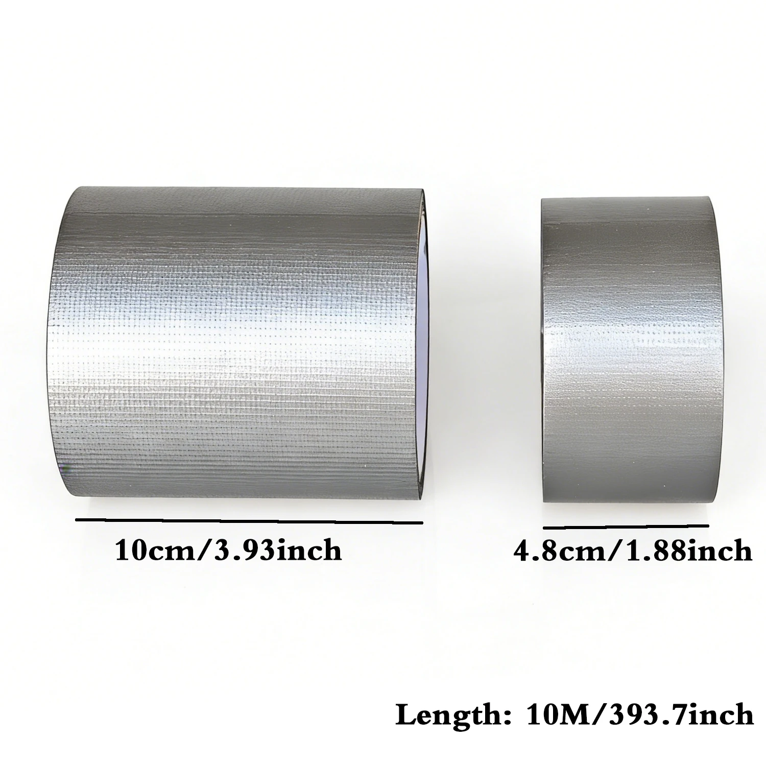 Duct Tape Silver Heavy Duty Cloth Based Waterproof Adhesion Tape for Packing Indoor Outdoor Repairs DIY Work Home Use