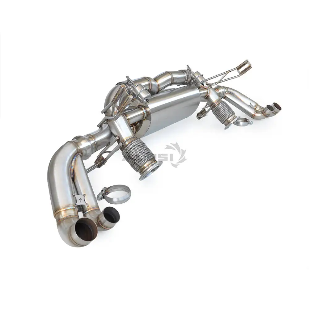 Exhaust valve  for Lamborghini Hurac á n LP580 LP610 LP640 5.2 2014-2018with vacuum valve automotive performance exhaust pipe sy