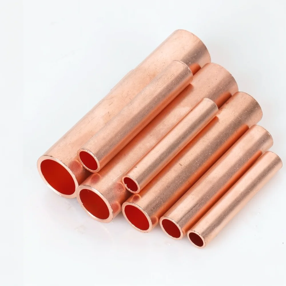 For For Benyi Electrical Wire Joint Tinned Copper Connector Tube Straight Terminal Industrial Cable Power Wiring Parts
