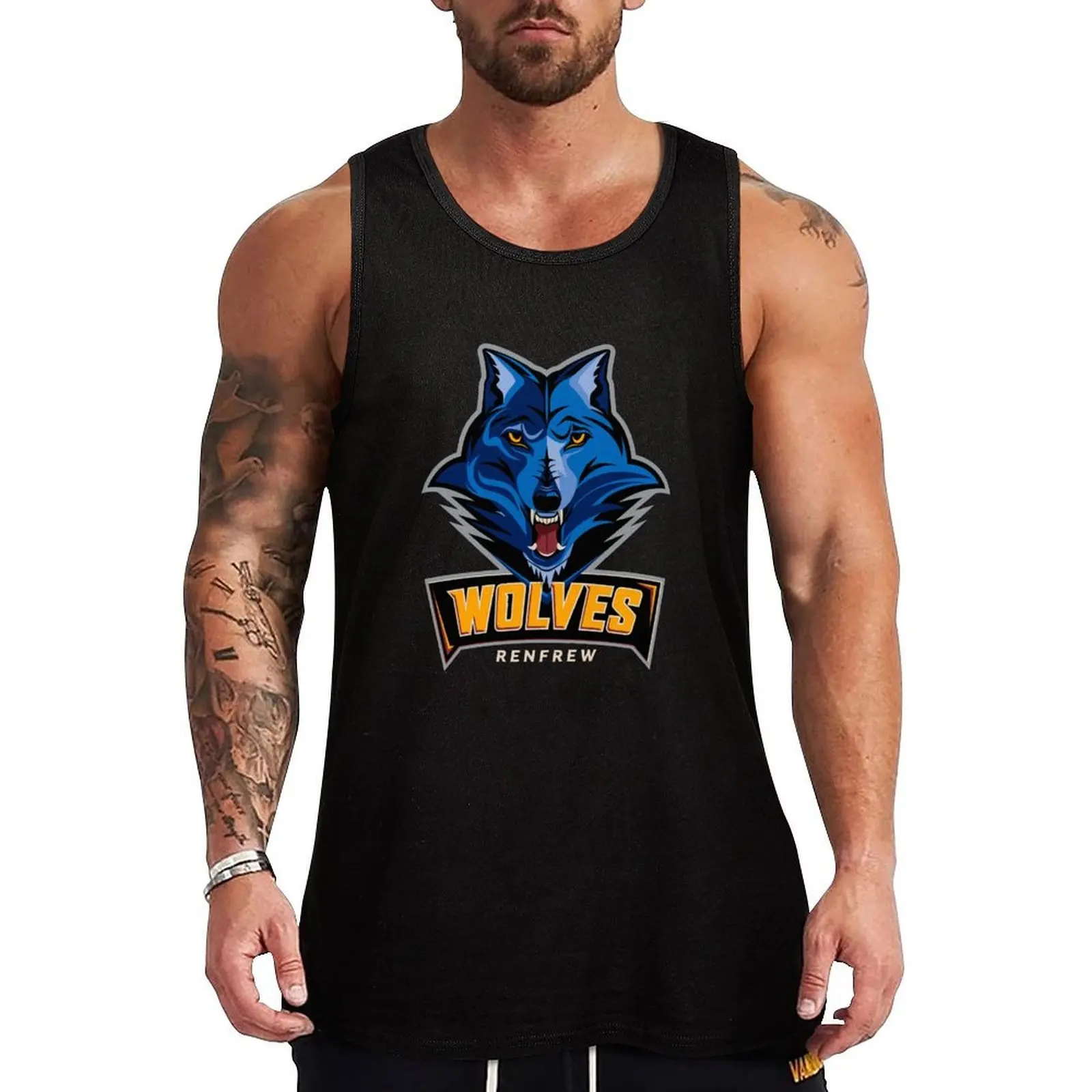 

Renfrew Wolves Tank Top summer clothes sports suits clothes for men summer
