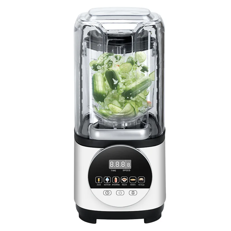 

Многофункциональный блендер-измельчитель 2L с крышкой, автоматический, для приготовления соевого молока, без фильтра, для пищевых продуктов