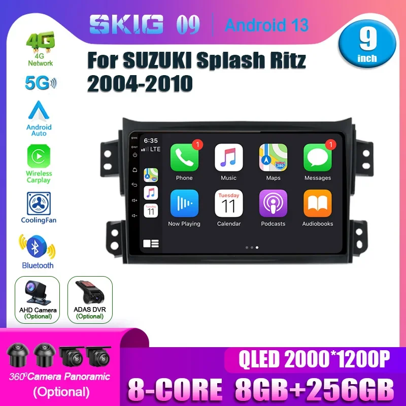 

Для Suzuki Splash Ritz 2004 -2010 радио GPS плеер Мультимедиа Android 5G + wifi навигация для автомобильной навигации