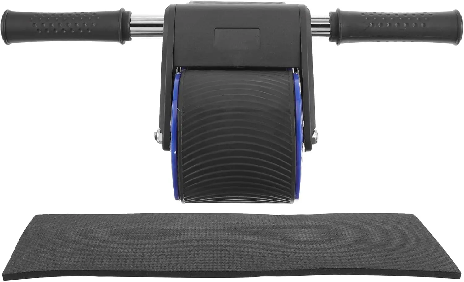 Zerodeko Automatic Rebound Two-wheel Abdominal Muscle Roller with Pad Mute Core Workout Equipment for Indoor Ab Training Home Fi