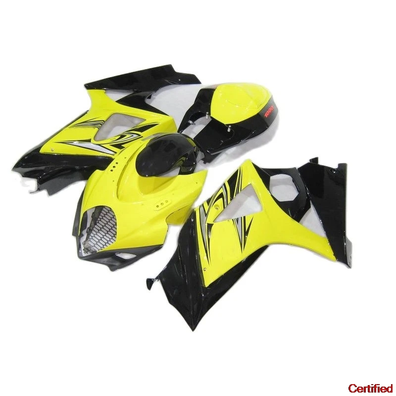 

Repalce Fairing Kit For SUZUKI GSXR 1000 2007 2008 Yellow Black Fairings GSXR1000 07 08 DL802