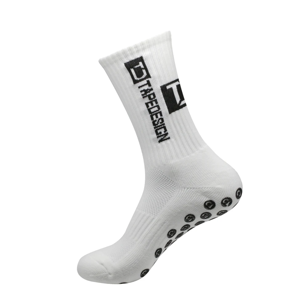 4 Stück rutschfeste Silikon-Sportsocken, Beinschützer für Herren und Damen, Basketball- und Fahrrad-Schutzverband mit Kordelzug, Balltasche – Detail 9
