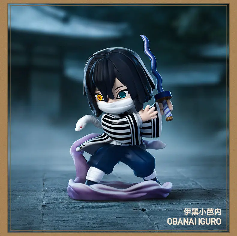 Echte POPMART Demon Slayer Zweite Generation Blind Box Kawaii Battle Anime Figuren Desktop-Ornamente Sammlerstücke Spielzeug Geschenk – Detail 15