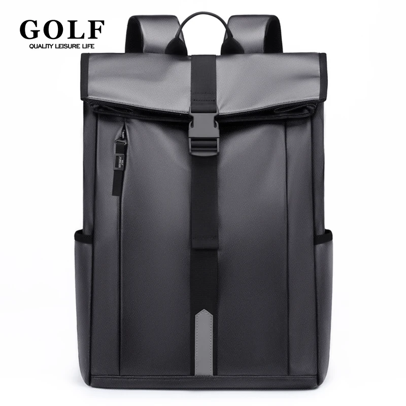 GOLF Anti Theft Laptop Backpack Men Waterproof Stylish Back Packs 17 3 inch Compartment Expandable Travel Backpacks Large Oxford