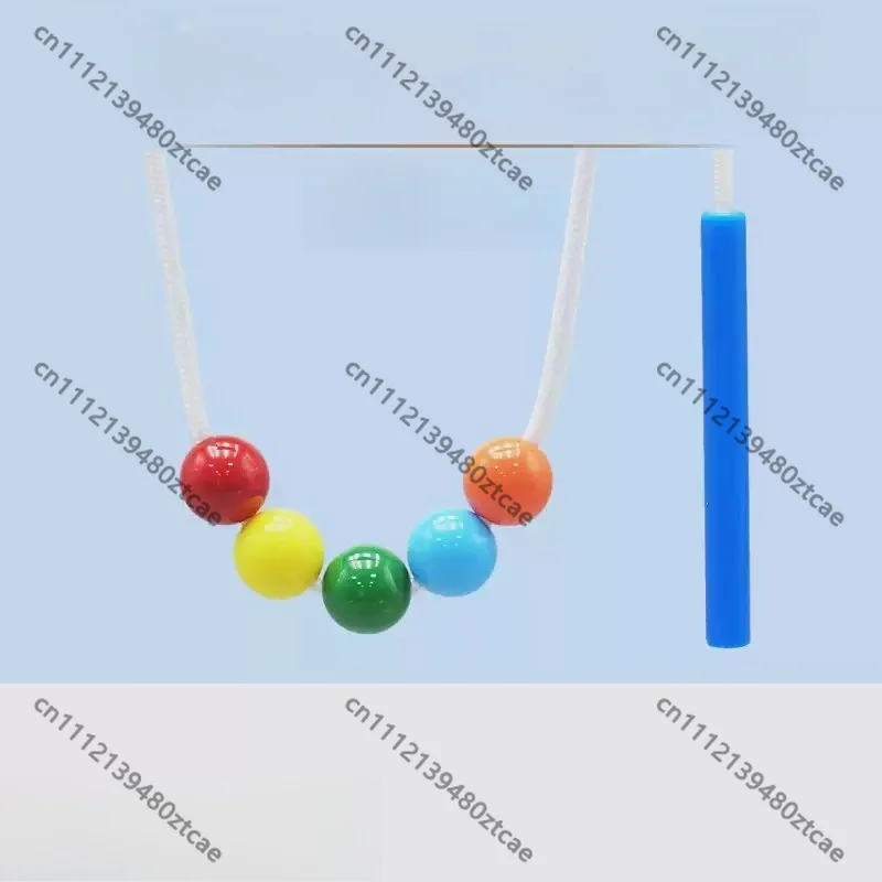 Brock String Eye Exercise Ball Hand‑Held Binocular Vision Training Tool For Eye Focus Adjustment Practice Accessory