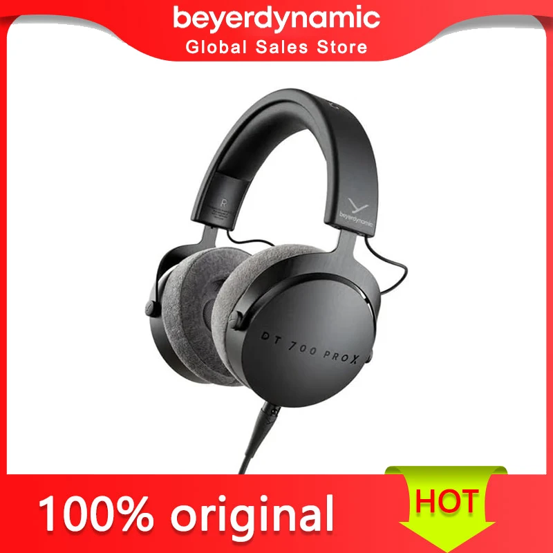 Закрытые наушники Beyerdynamic DT 700 PRO X Studio Monitor для комфортного ношения пассивной шумоизоляции