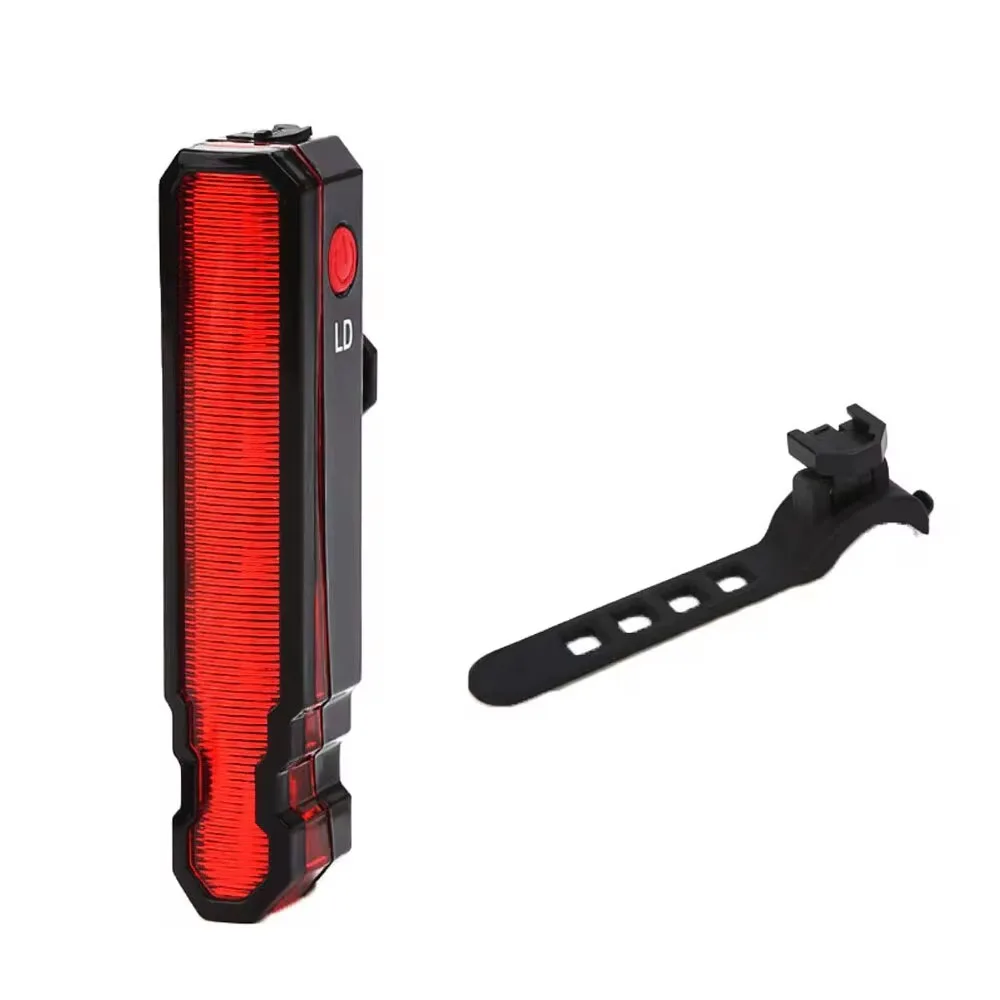 Bike Rear Light Warning Lamp Waterproof Seatpost LED Light USB Rechargeable MTB Road Bicycle Taillight