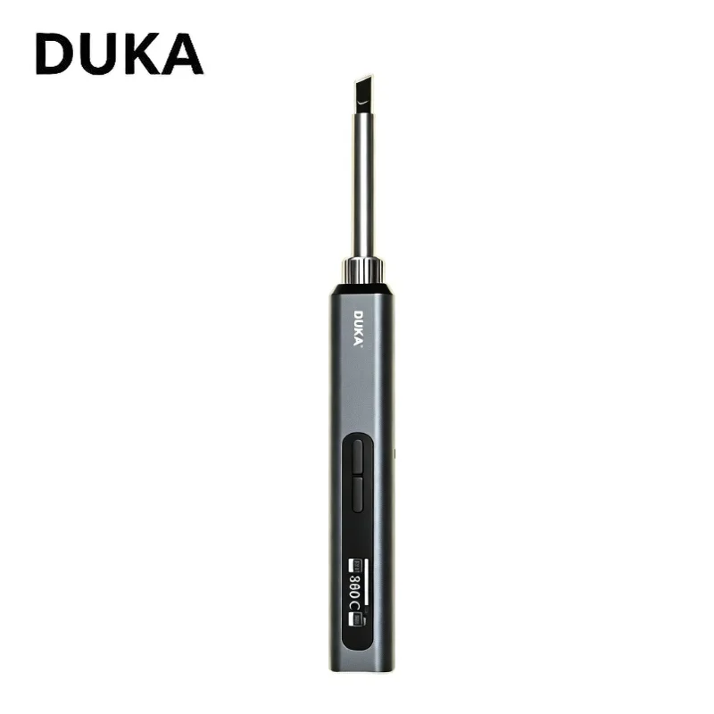 duka-ei1-スマート温度電気はんだごて溶接はんだ家庭用デジタルディスプレイ電子溶接修復ツール