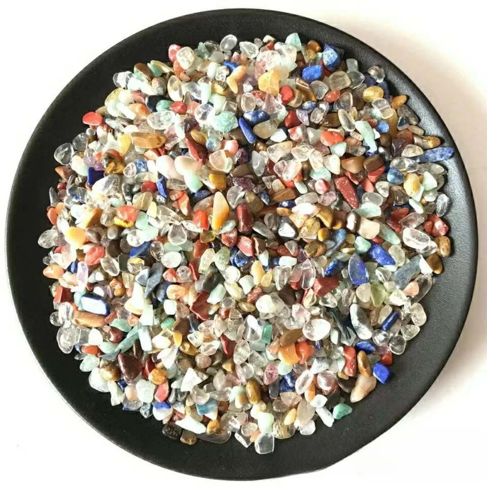 Colorful Crystal Stone Fashion Fish Tank Geometry Small Stone Household Decoration Creative Flower Pot Paving Decoration Gravel