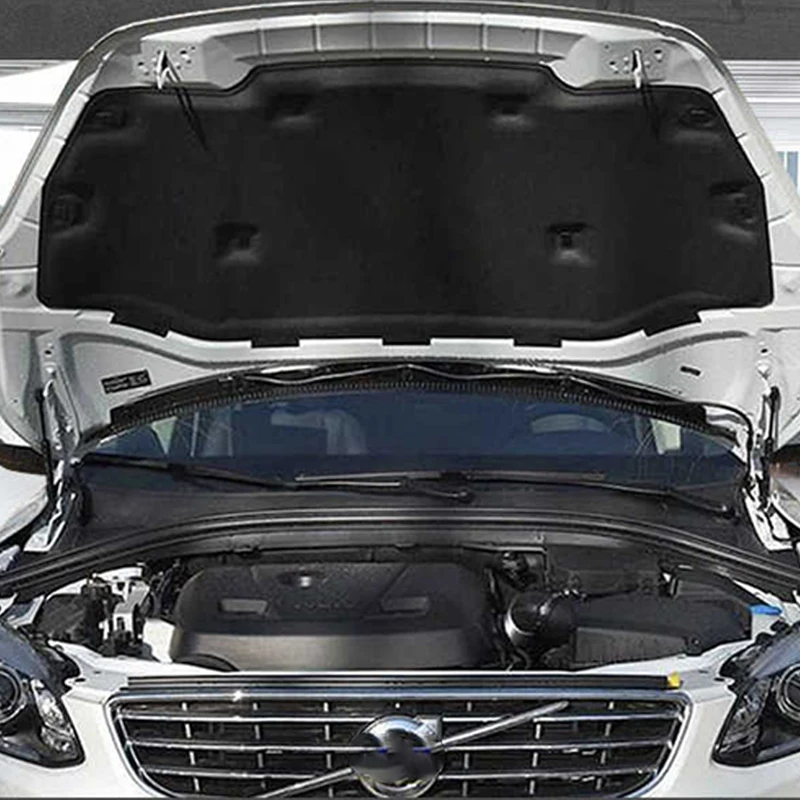 2015-2016 Insulation Cotton Pad for Volvo XC60 2015 2016 Accessories Heat Sound Hood Soundproof Firewall Cover