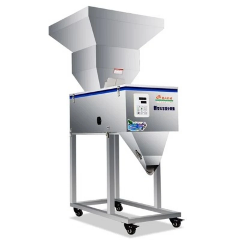 20-3000 grams high capacity packaging machine, particle powder filling machine, hopper, and large weighing machine