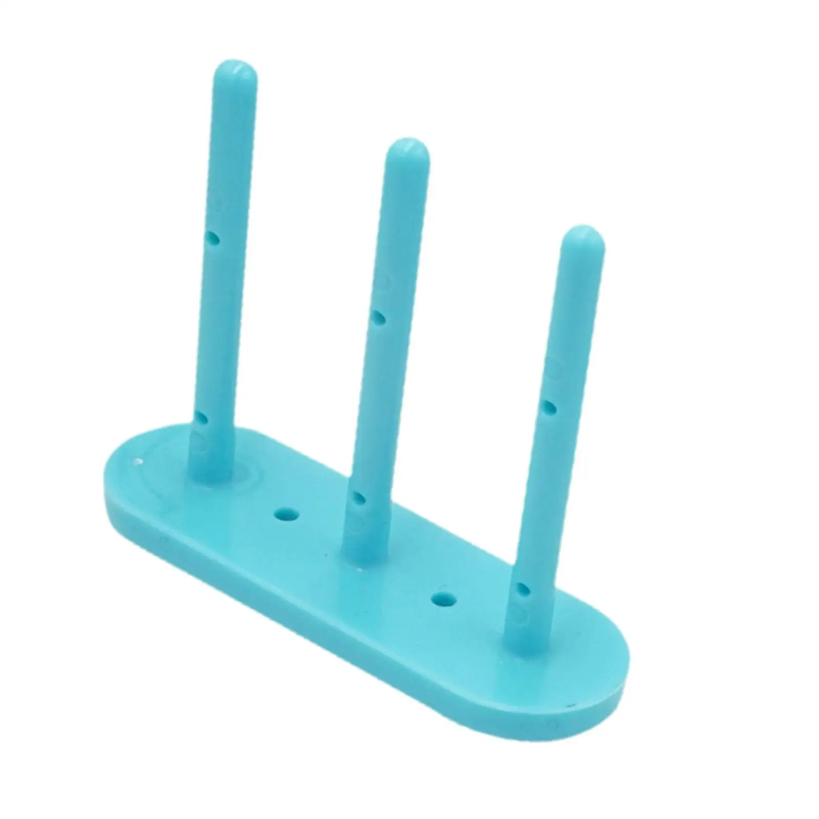 Bobbin Holder 3 Spools Practical Ribbon Rack for Quilting Serger Embroidery