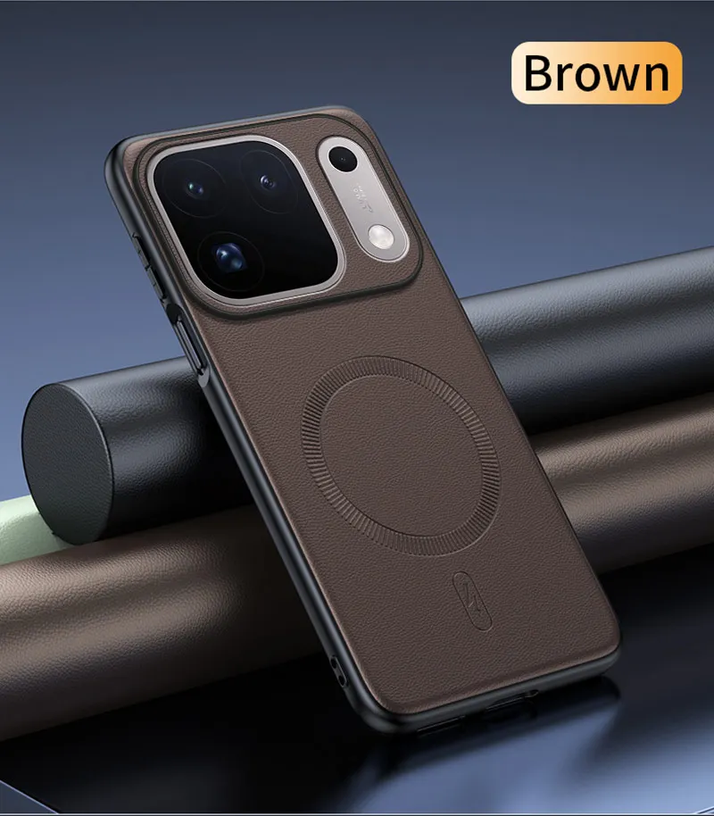 Für OPPO Find X10 Pro Max: Magnetische Schutzhülle aus Leder, Anti-Fingerabdruck, rutschfest, aus PC+TPU. – Detail 21