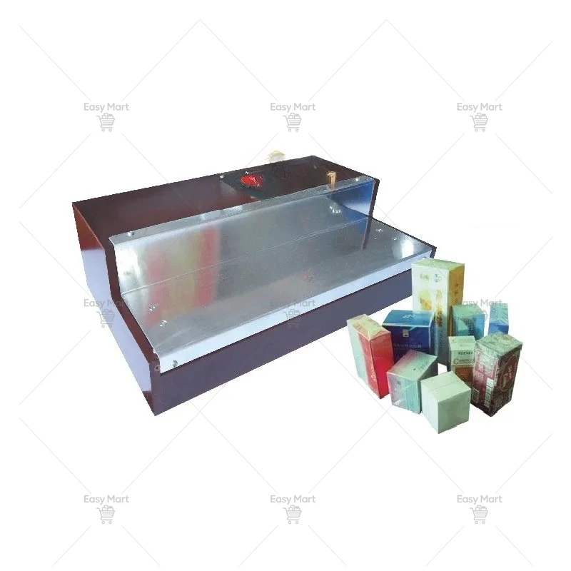 BOPP Film Heat Shrink Wrapping Machine Cigarettes Perfume Cosmetics Gift Box Film Laminating Packer Machine