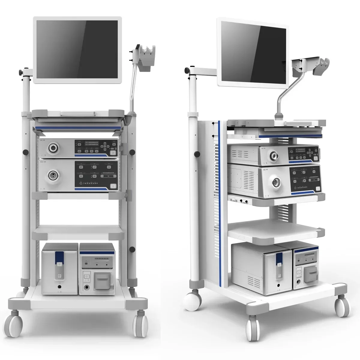 endoscopes trolley flexible rigid bronchoscopes / gastroscopes / colonoscopys / rhinolaryngoscopes