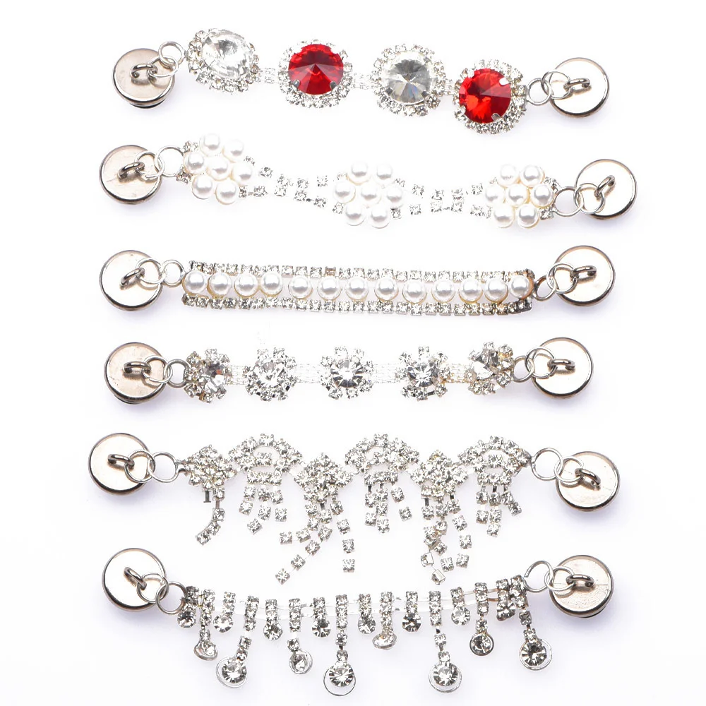 Bling Shoe Chains Metal Bling Shoe Charms Decorations Accessories for Girl Women Gifts image 5