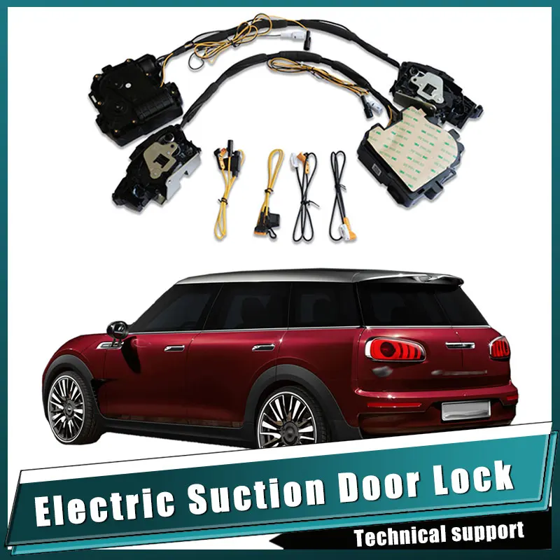 For MINI CLUBMAN 2016-2023 F54 Car Soft Close Door Latch Pass Lock Actuator Auto Electric Absorption Suction Silence Closer