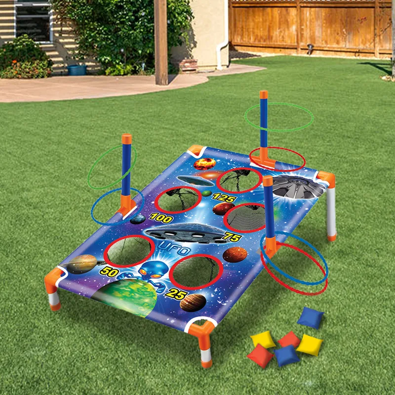 Sac de sable 2 en 1 pour enfants, jouet multifonctionnel, virole, couches empilées pour Sports de plein air, jeu de fête d'anniversaire, nouvelle collection