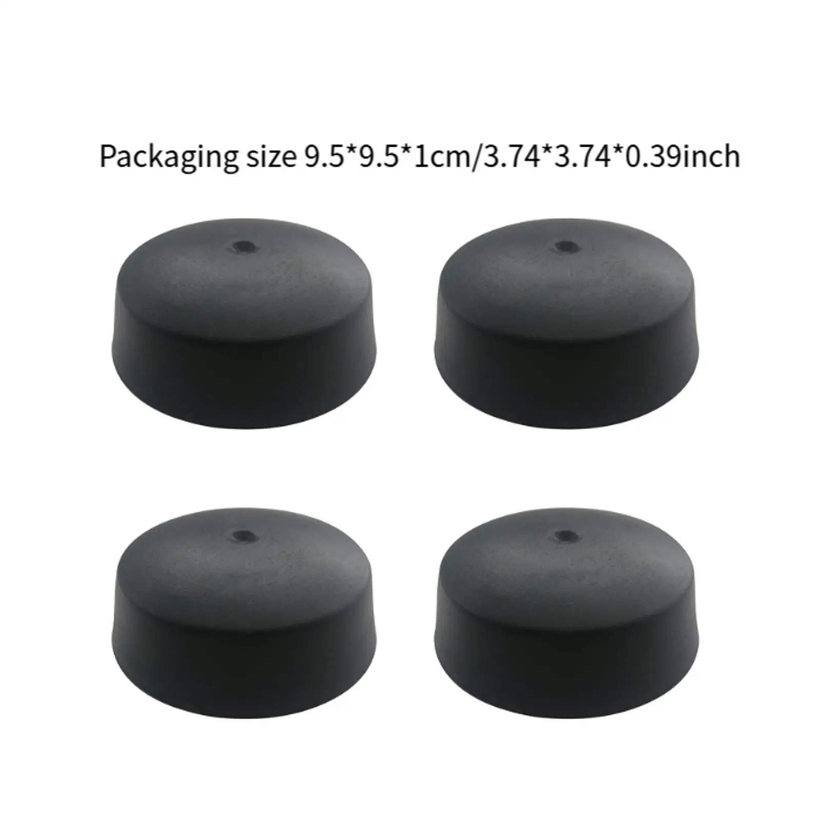 4x Trim Cylinder Cap 18-2466-9 Assembly Black Accessories Spare Parts