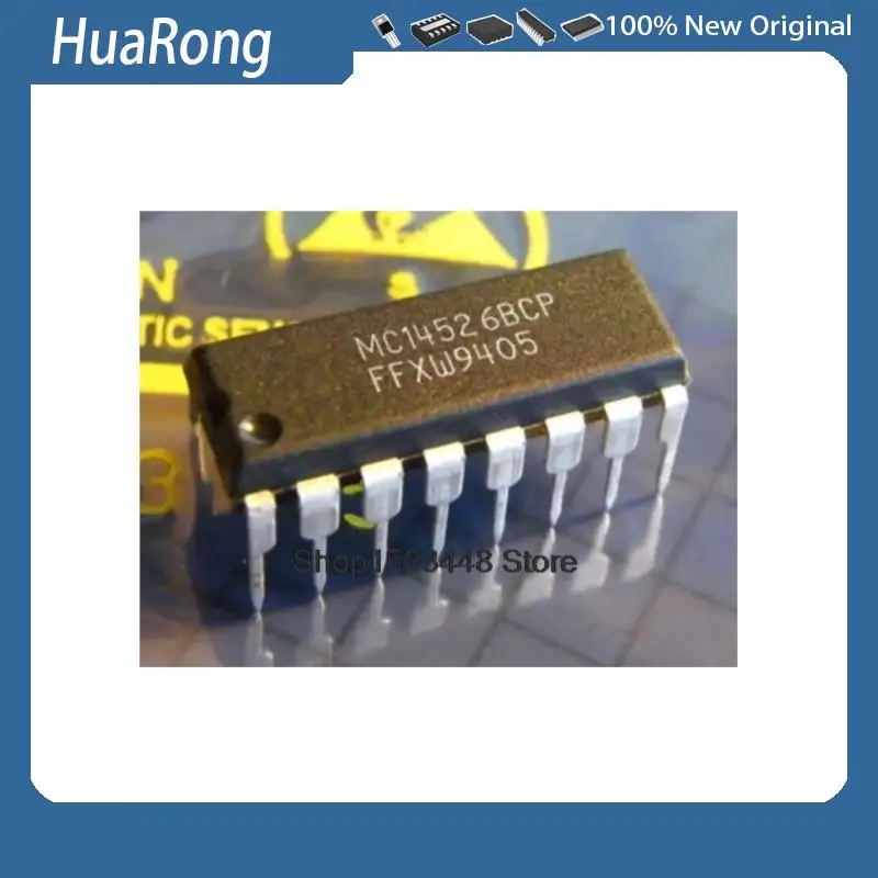 

New import original 10pcs/lot MC14526BCP MC14526B MC14526B CP DIP-16