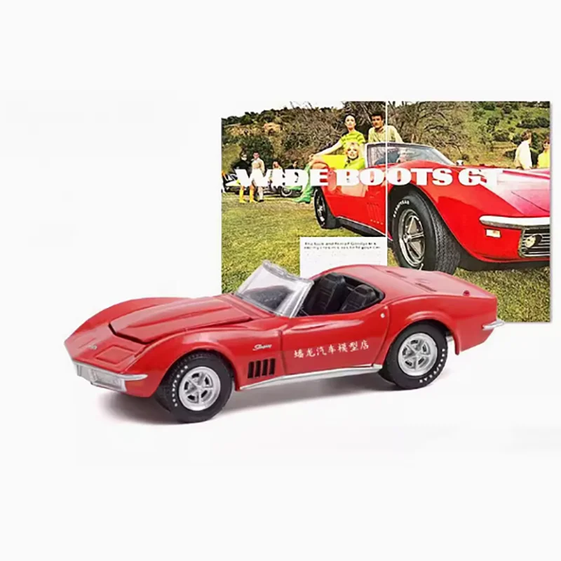 

GreenLight 1:64 Scale 1969 Corvette GT Alloy Simulation Car Model Classics Adult Souvenir Gift Static Display