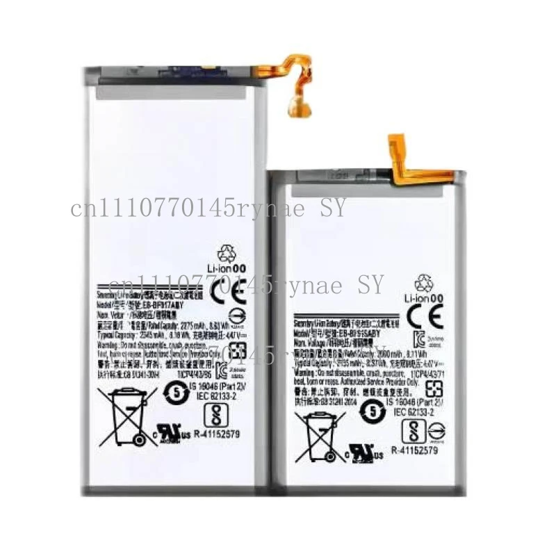 

For Samsung Galaxy Z Fold3 5G New Dual Protection Board Compatible Battery EB-BF926ABY EB-BF927ABY 4400mAh
