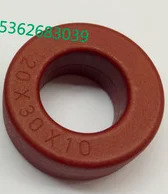 Amorphous nanocrystalline common mode inductor filter core diameter 30X inner diameter 20X high 10MM white shell ring