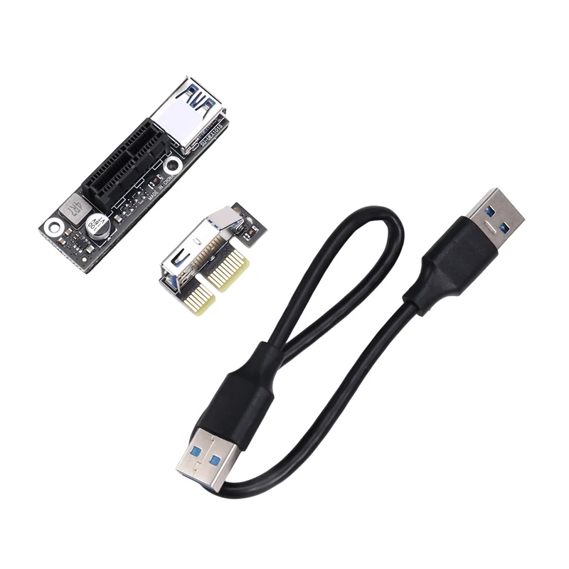 

Изысканный удлинитель USB 3.0 от PCI-E от 1X до 1X, рабочий кабель для материнской платы AMD, слот PCI-E 3.0 X1, для BTC Miner Antminer Minin
